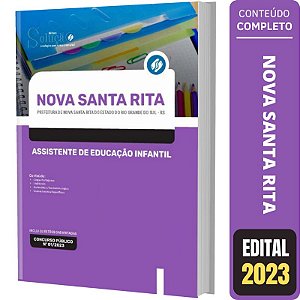 Apostila Nova Santa Rita RS - Assistente Educação Infantil