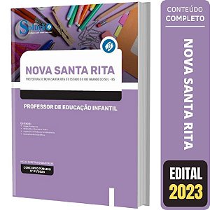 Apostila Nova Santa Rita RS - Professor Educação Infantil