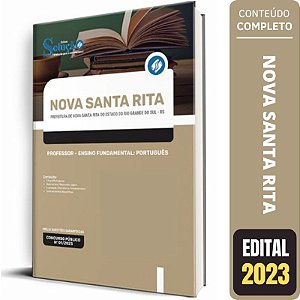 Apostila Nova Santa Rita RS Professor Fundamental Português