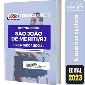 Apostila São João de Meriti RJ - Orientador Social
