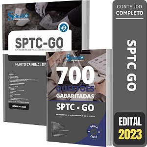 Kit Apostila Sptc Go - Perito Criminal Pc Go + Testes