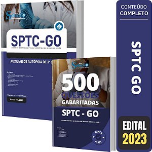 Kit Apostila Sptc Go - Auxiliar de Autópsia Pc Go + Testes