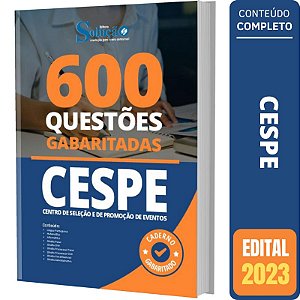 Caderno de Questões CESPE - Questões Gabaritadas