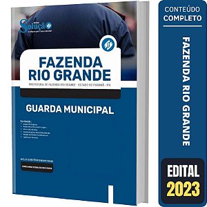 Apostila Fazenda Rio Grande PR - Guarda Municipal