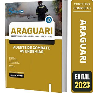 Apostila Araguari MG - Agente de Combate às Endemias