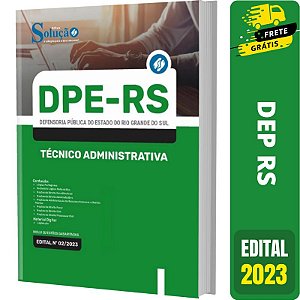 Apostila Concurso DPE RS - Técnico Administrativo