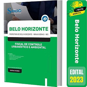 Apostila Belo Horizonte MG - Fiscal de Controle Urbanístico e Ambiental
