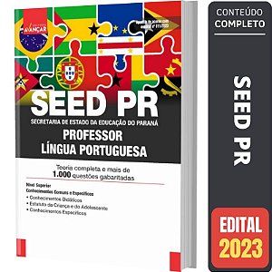 Apostila Concurso Seed Pr - Professor Língua Portuguesa