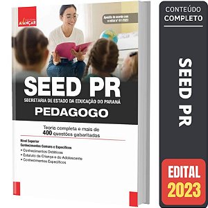 Apostila Concurso SEED PR - PEDAGOGO