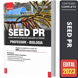Apostila Concurso Seed Pr - Professor De Biologia