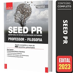 Apostila Concurso Seed Pr - Professor Filosofia