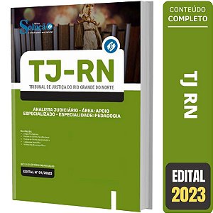Apostila Concurso TJ RN - Analista Judiciário Pedagogia