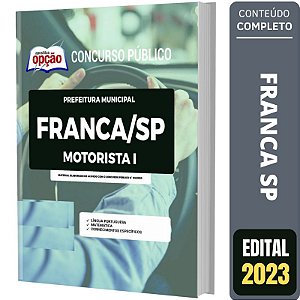 Apostila Concurso Franca SP - Motorista 1
