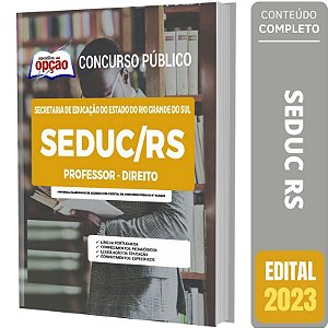 Apostila Concurso SEDUC RS - Professor - Direito