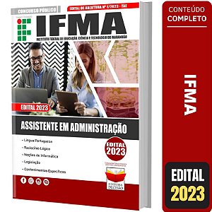 Apostila Concurso Ifma - Assistente Em Administração