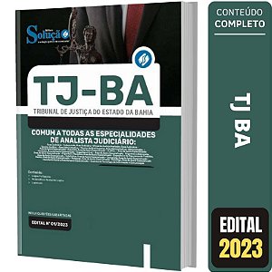 Apostila TJ BA - Comum as Especialidades de Analista