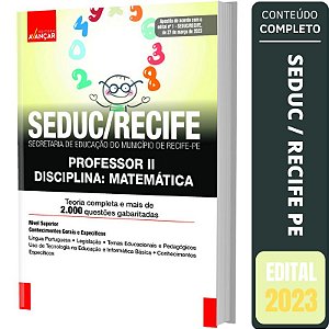 Apostila Seduc Sme Recife -professor 2 - Matemática