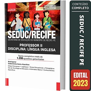 Apostila Seduc Sme Recife -professor 2 - Língua Inglesa