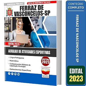 Apostila Ferraz De Vasconcelos Sp - Atividades Esportivas