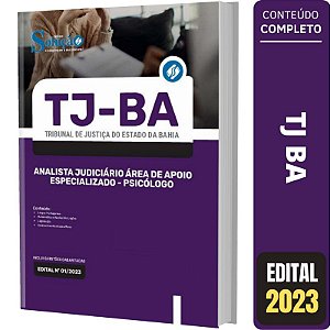 Apostila Concurso TJ BA - Analista Judiciário Psicólogo