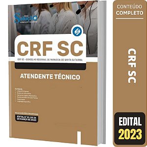 Apostila Concurso CRF SC - Atendente Técnico