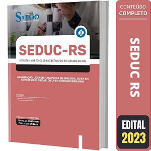 Apostila SEDUC RS - Licenciatura Plena em Biologia