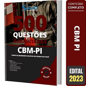 Caderno de Questões CBM PI - Soldado