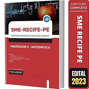 Apostila SME Recife PE - Professor 2 - Matemática