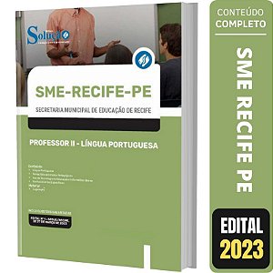 Apostila SME Recife PE - Professor 2 - Língua Portuguesa