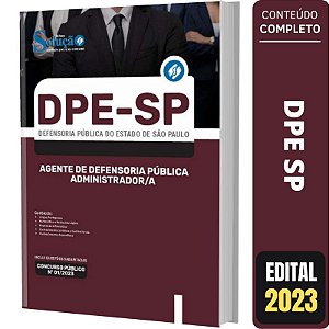 Apostila DPE SP - Agente Defensoria Pública Administrador