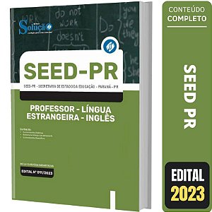 Apostila SEED PR - Professor - Língua Estrangeira - Inglês