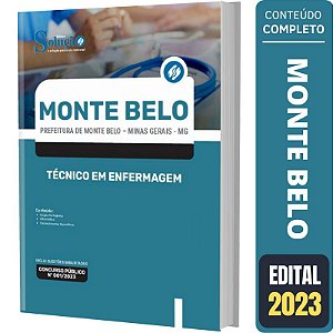 Apostila Monte Belo MG - Técnico em Enfermagem