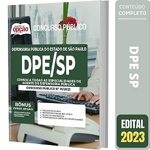 Apostila DPE SP - Comum Agente de Defensoria Pública