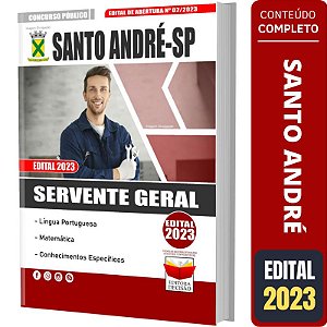 Apostila Santo André Sp - Servente Geral