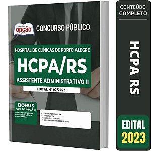Apostila HCPA RS - Assistente Administrativo 2