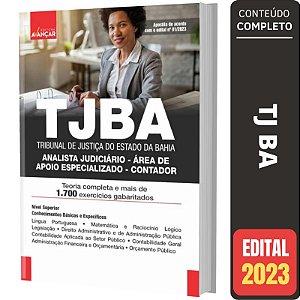 Apostila Concurso Tj Ba - Analista Judiciário - Contador
