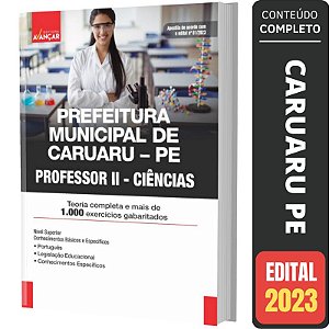 Apostila Prefeitura Caruaru Pe - Professor 2 - Ciências