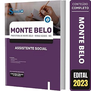 Apostila Concurso Monte Belo MG - Assistente Social