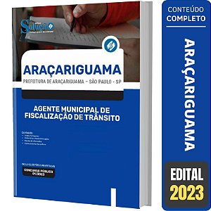 Apostila Araçariguama SP - Agente Municipal de Fiscalização