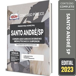 Apostila Santo André SP Cargos Ensino Médio Técnico Superior