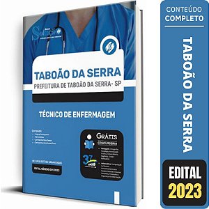 Apostila Taboão da Serra SP - Técnico de Enfermagem