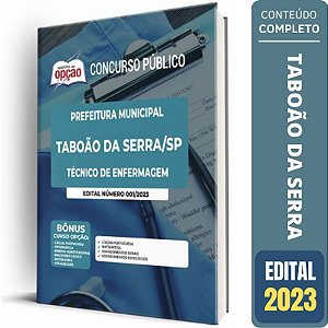 Apostila Prefeitura Taboão da Serra SP - Técnico Enfermagem