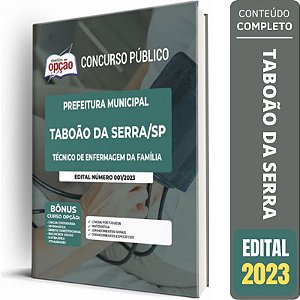 Apostila Taboão da Serra SP - Técnico Enfermagem da Família