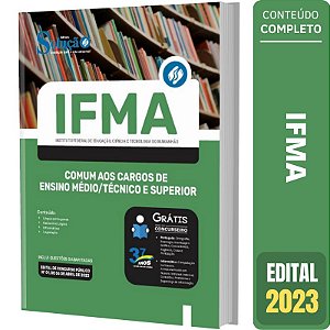 Apostila IFMA - Comum Ensino Médio Técnico e Superior