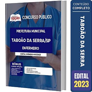 Apostila Concurso Taboão da Serra SP - Enfermeiro