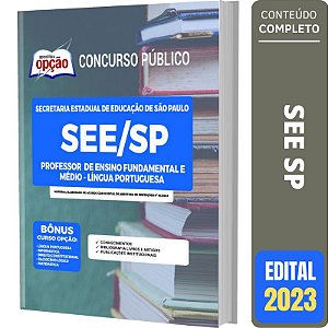 Apostila SEE SP - Professor Língua Portuguesa - Português - Parte Específica