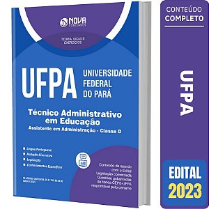 Apostila UFPA - Assistente em Administração - Classe D