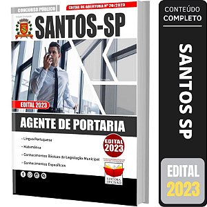 Apostila Prefeitura Santos SP - Agente de Portaria