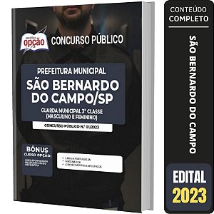 Apostila São Bernardo do Campo SP - Guarda Municipal