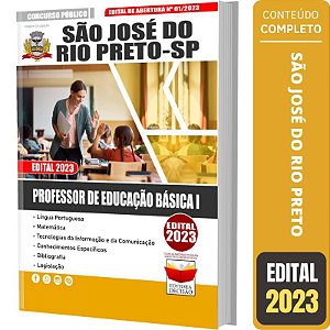 Apostila São José Do Rio Preto Sp - Professor Peb 1